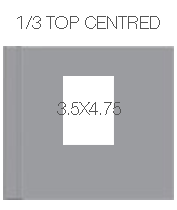 1/3 Top Centred V