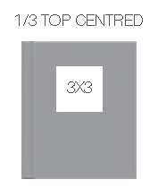 1/3 Top Centred S